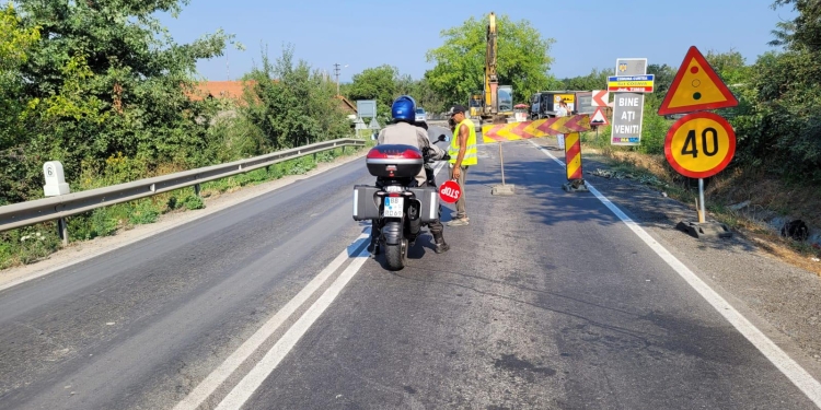 Ultima săptămână de lucrări pe drumul Coșava – Margina