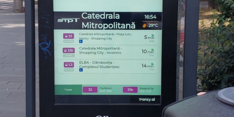 STPT: Aplicația Tranzy a funcționat fără sincope de la lansarea în Timișoara