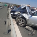 Circulație oprită pe A1! Au avut loc 2 accidente în același loc, a intervenit elicopterul SMURD