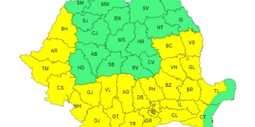 Val de căldură asupra vestului țării
