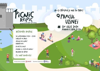 Picnic atipic în Parcul Uzinei din Timișoara