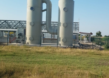 Sistem modern de tratare a aerului evacuat din sera de uscare a nămolului de la Stația de Epurare Lovrin