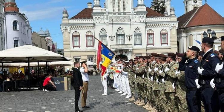 Ceremonie militară și religioasă de Ziua Timișoarei! Subprefectul de Timiș, Raul Ambruș: „Aniversăm astăzi un moment emoționant în istoria orașului nostru”