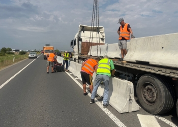 Lucrări și în această săptămână pe centura de nord a Timișoarei