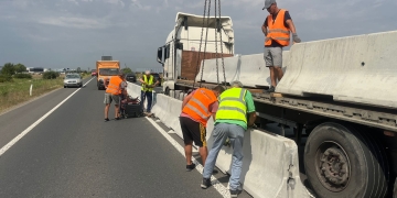 Lucrări și în această săptămână pe centura de nord a Timișoarei