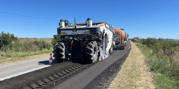 Lucrări de reparații pe drumurile din vestul țării și în această săptămână