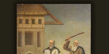 Lucrarea de pictură „Legendă din Caransebeș”, exponatul lunii august la Muzeul Național al Banatului