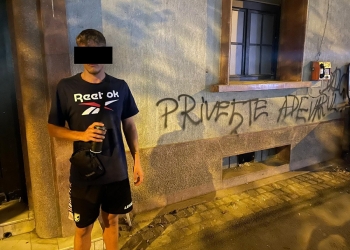 „Arta” costă! Mii de lei amendă pentru un tânăr care a măzgălit pereți în Timișoara