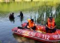 Pompierii militari, căutări în râul Timiș! Două persoane, posibil înecate