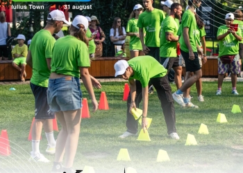 Campioanele olimpice Ana Maria Brânză și Simona Amânar, la Timișoara, la „Ora lui Robert”