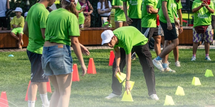 Campioanele olimpice Ana Maria Brânză și Simona Amânar, la Timișoara, la „Ora lui Robert”