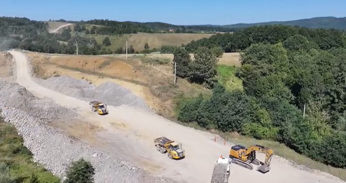 150 de muncitori și ingineri, pe șantierul secțiunii Margina – Holdea de pe autostrada A1