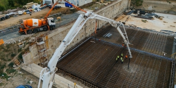 Se realizează tunelul pe șantierul pasajului Solventul din Timișoara