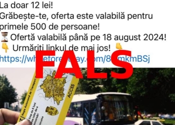 „Fake news”! Timișoreni păcăliți de o ofertă online a STPT