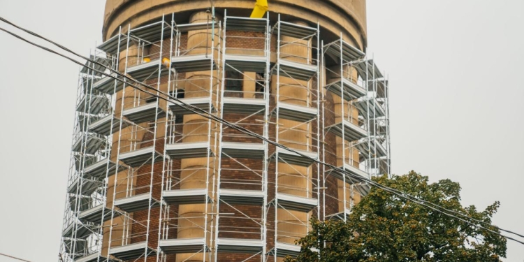 Lucrările la Turnul de Apă din Iosefin avansează