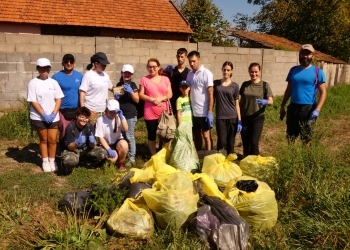 Două zile de ecologizare pe râul Bega FOTO