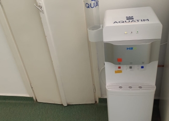 Dozatoare de apă, instalate de Aquatim în spitalele timișorene