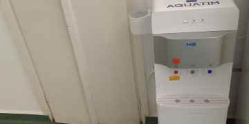 Dozatoare de apă, instalate de Aquatim în spitalele timișorene