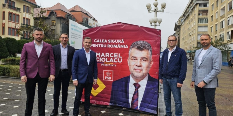 PSD Timiș a dat startul campaniei de strângere de semnături pentru susținerea lui Marcel Ciolacu la Cotroceni