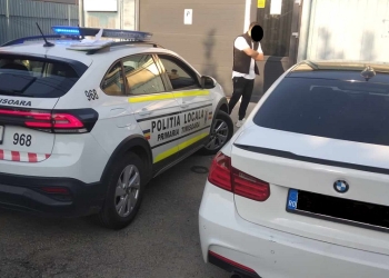 Tupeu! Bărbat prins la Timișoara la volanul unui BMW cu numerele expirate ale altui autoturism