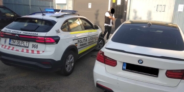 Tupeu! Bărbat prins la Timișoara la volanul unui BMW cu numerele expirate ale altui autoturism