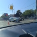 Accident într-o intersecție importantă din Timișoara! Două persoane au ajuns la spital