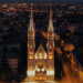 Biserica din Bălcescu, spectaculoasă și noaptea datorită repornirii iluminatului arhitectural