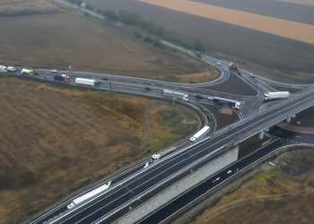 26 de km de centură a Timișoarei, așteptați de ani, deschiși circulației! Primele mașini au trecut pe Centura de Sud a Timișoarei