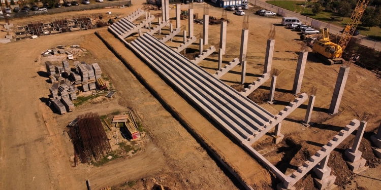 Un sfert din lucrările la Arena „Eroii Timișoarei” din Calea Buziașului, finalizate FOTO