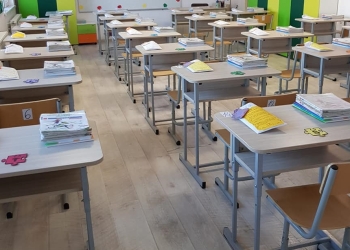 Ultimele lucrări la noua școală modernă din localitatea Utvin