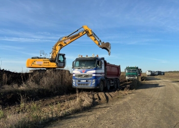 Expertiza tehnică, finalizată!  Pot reîncepe lucrările la drumul de legătură A1 – DN 69, de la Sânandrei FOTO