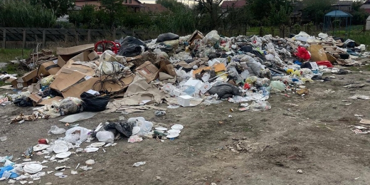 Probleme la Săcălaz, din cauza gunoaielor aruncate ilegal