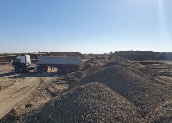 Activitate intensificată pe șantierul drumului de legătură DN 69 – autostrada A1