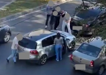 Scandal în trafic, la Timișoara! Un șofer a folosit spray lacrimogen