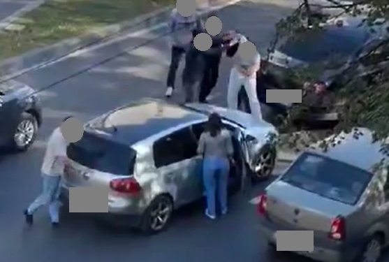 Scandal în trafic, la Timișoara! Un șofer a folosit spray lacrimogen