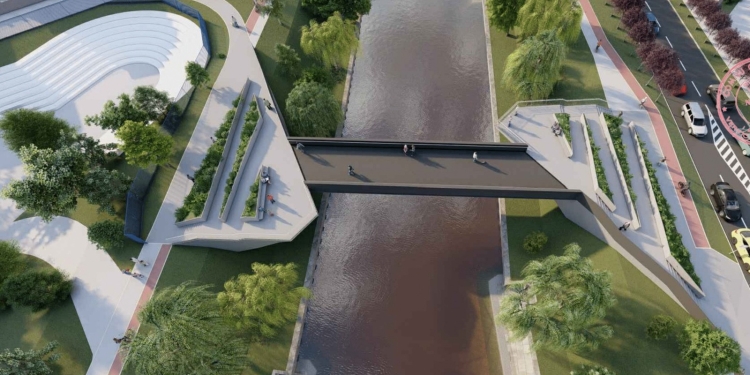 Primăria Timișoara a semnat contractul pentru refacerea Pasarelei Îndrăgostiților