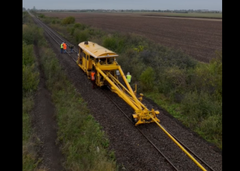 Lucrări la calea ferată Timișoara – Jimbolia, în vederea ridicării restricțiilor de viteză