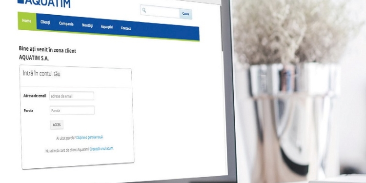 Aquatim recomandă plata facturilor online