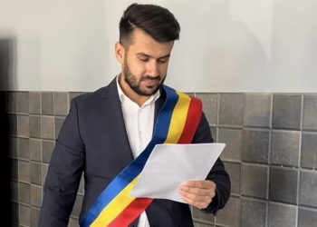 Alexandru Catrinoi, noul primar al comunei Racovița, a depus jurământul