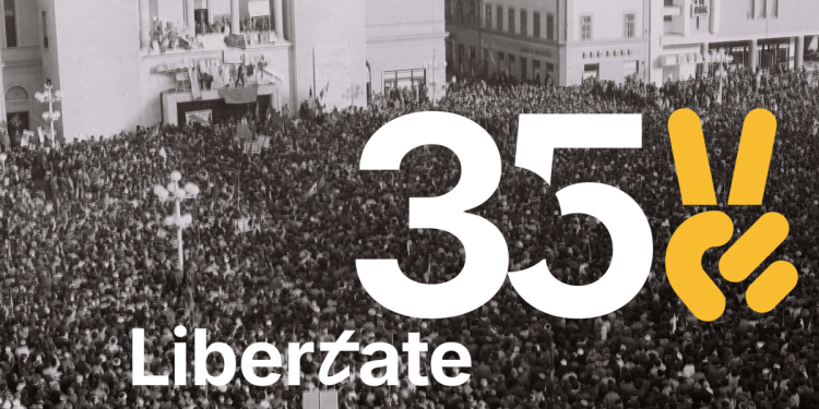 „35 de ani de libertate” – 2 luni de evenimente care comemorează Revoluția din Decembrie 1989