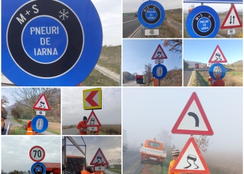 Pregătiri pentru iarnă pe drumurile din zona de vest a țării