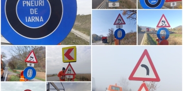 Pregătiri pentru iarnă pe drumurile din zona de vest a țării