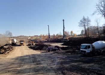 Au avansat lucrările pe șantierul tronsonului cu tuneluri pentru urși al autostrăzii A1 Lugoj – Deva FOTO
