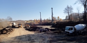 Au avansat lucrările pe șantierul tronsonului cu tuneluri pentru urși al autostrăzii A1 Lugoj – Deva FOTO