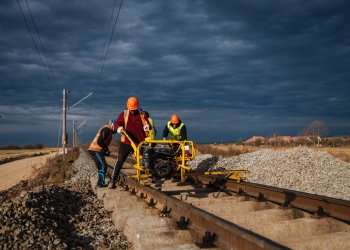 Au avansat lucrările de modernizare a căii ferate Lugoj – Timișoara Est