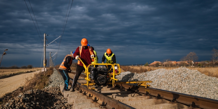 Au avansat lucrările de modernizare a căii ferate Lugoj – Timișoara Est