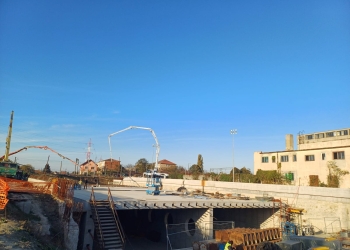 Chesonul de la Pasajul Solventul, finalizat! Urmează împingerea lui sub calea ferată