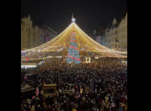 S-a deschis Târgul de Crăciun din Timișoara
