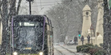 Utilajele de deszăpezire sunt pregătite să intervină în Timișoara