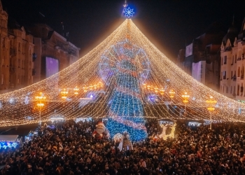 Aproape 800.000 de persoane au vizitat Târgul de Crăciun din Timișoara